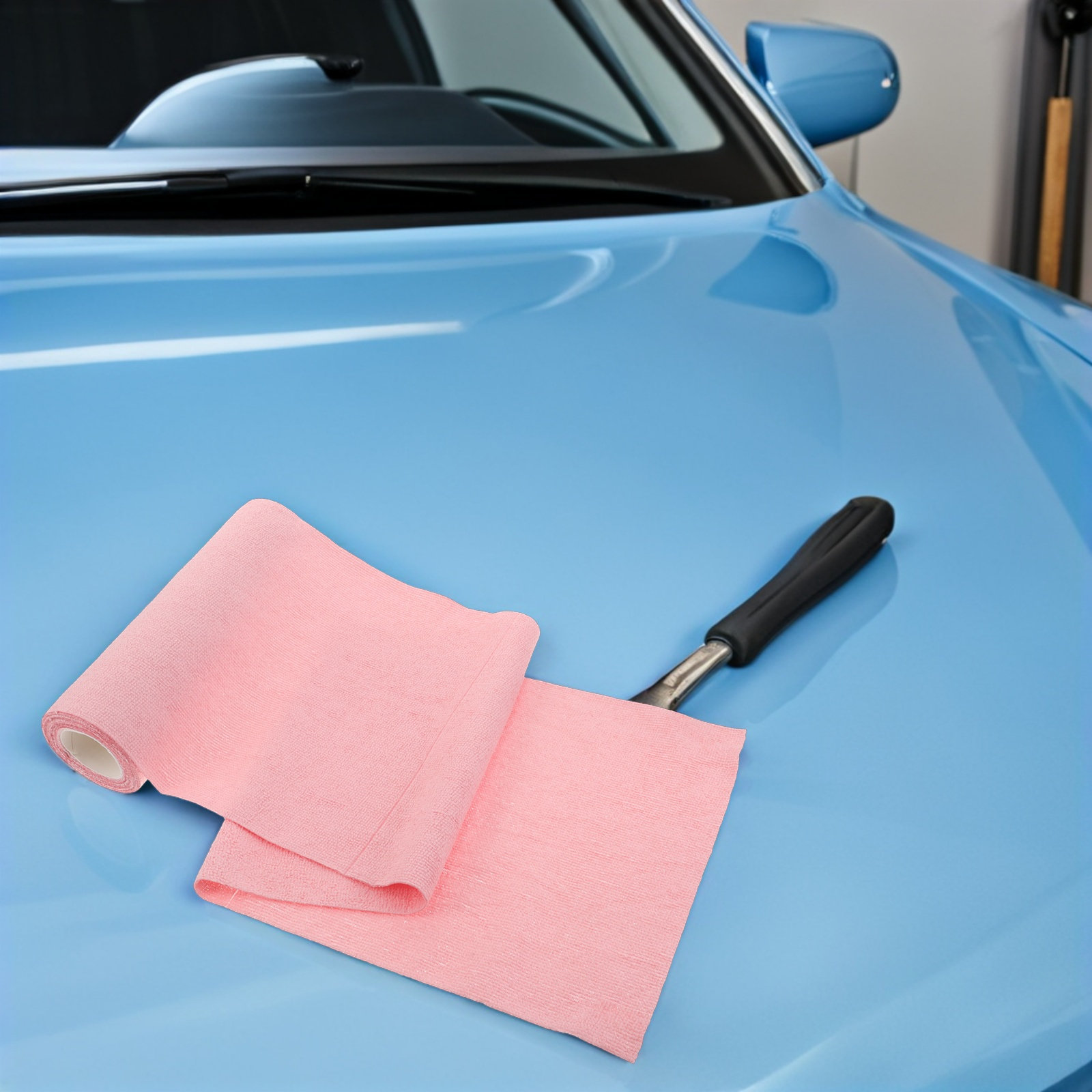 1. قطعة قماش تنظيف من الألياف  - مراجعة Microfiber Car Drying Towel Super Absorbent وسعره