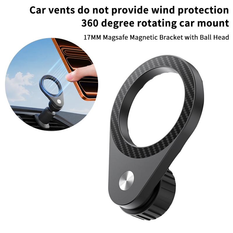 حامل هاتف مغناطيسي جديد للسيار - مراجعة Magnetic Phone Holder For Car Vent وسعره