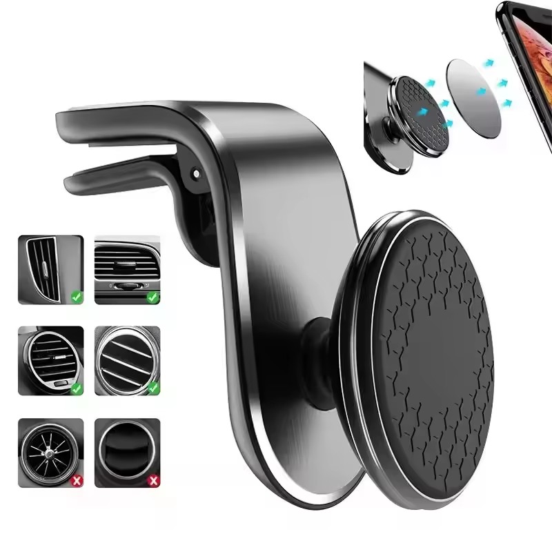حامل هاتف مغناطيسي للسيارة، حا - مراجعة Magnetic Phone Holder For Car Vent وسعره