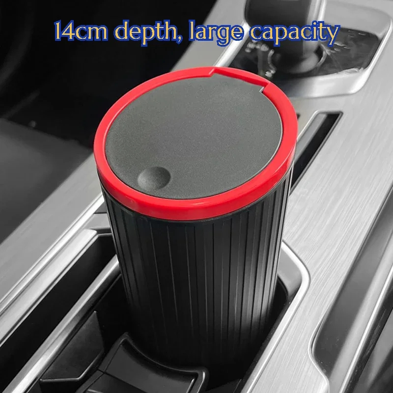 سلة مهملات للسيارة مقاومة للما - مراجعة Waterproof Car Trash Can With Lid وسعره