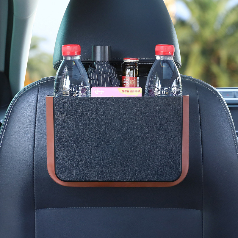 سيارة سلة المهملات معلقة للطي  - مراجعة Waterproof Car Trash Can With Lid وسعره